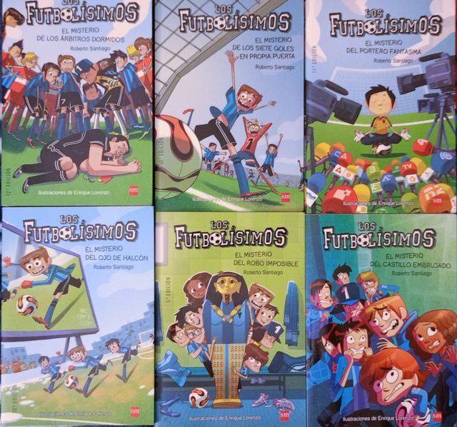 Libros "Los Futbolisimos" solo el 1 y el 2