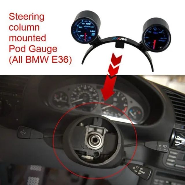 BMW E36 soporte Reloj