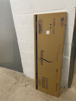 Revestimiento rectificado pasta blanca