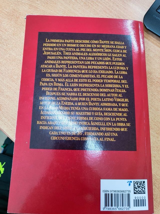 La Divina Comedia.
