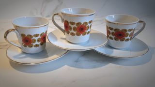 Juego de 3 tazas de cafe