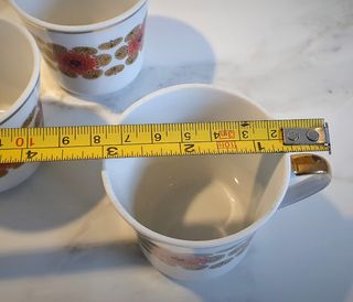 Juego de 3 tazas de cafe