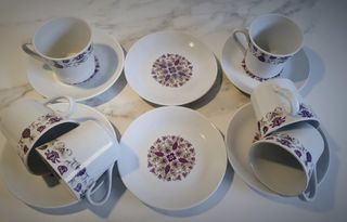 Juego de 6 tazas de cafe