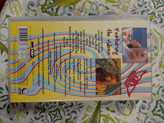 Aerosmith VHS Big Ones