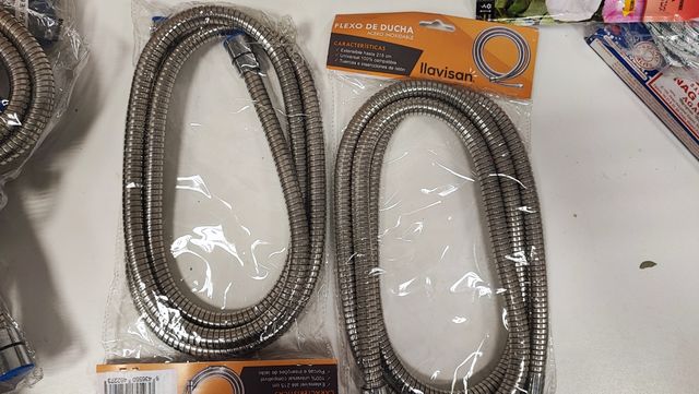 Manguera de ducha flexible hasta 215cm