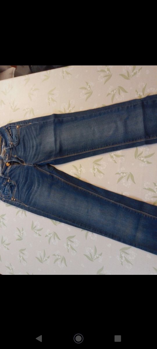 SUITE WHITE Pantaloni in jeans, 34, VINTAGE