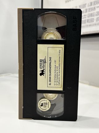 El Gran Guardaespaldas VHS VIDEOCLUB