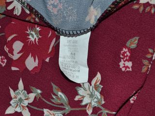 Vestido estampado tipo Kimono, mangas largas