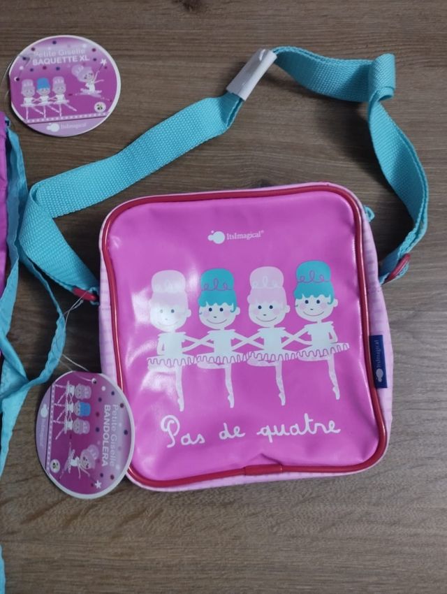 Bandolera y saco XXL niña Imaginarium