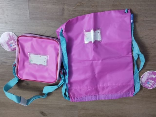 Bandolera y saco XXL niña Imaginarium