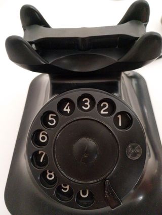 Telefono in bachelite vintage anni '50