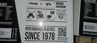 Farol-suporte farol motocross