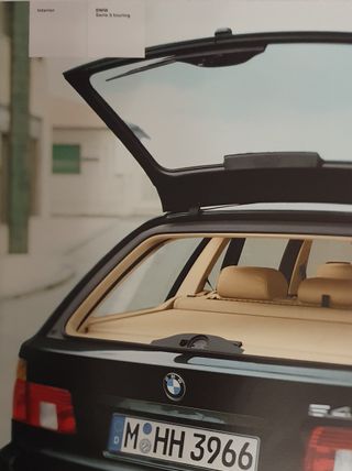 Catálogo BMW Série 5 Touring Ano 2002 - espanhol