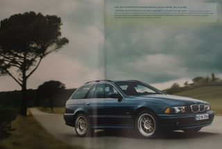 Catálogo BMW Série 5 Touring Ano 2002 - espanhol