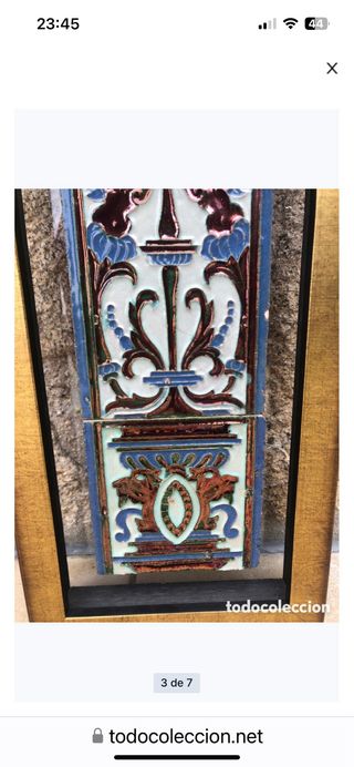 AZULEJOS ANTIGUOS REFLEJO JIMENEZ IZQUIERDO