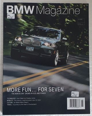 Catálogo BMW Magazine 4/2006, USA, idioma inglês