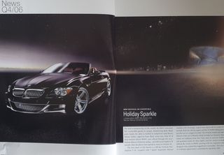 Catálogo BMW Magazine 4/2006, USA, idioma inglês