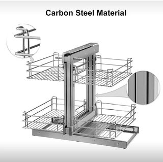 Mobili angolari VEVOR con ripiani scorrevoli