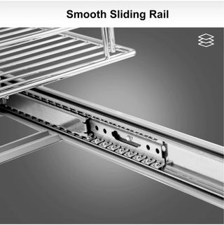 Mobili angolari VEVOR con ripiani scorrevoli