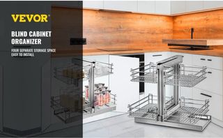 Mobili angolari VEVOR con ripiani scorrevoli