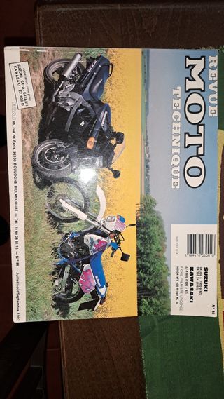 Libro taller Suzuki DR350 y Kawa ZZ-R600