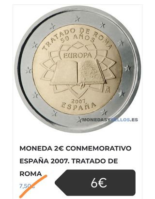 Monedas 2 Euros España
