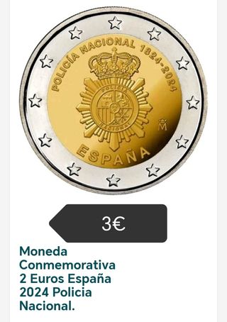 Monedas 2 Euros España