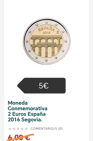 Monedas 2 Euros España