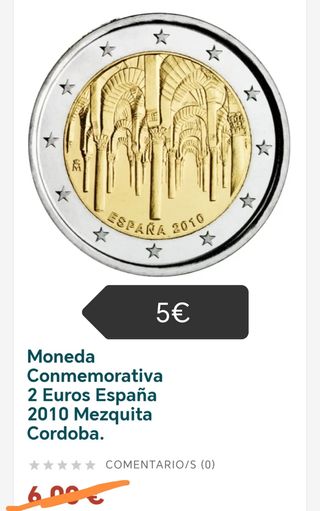 Monedas 2 Euros España