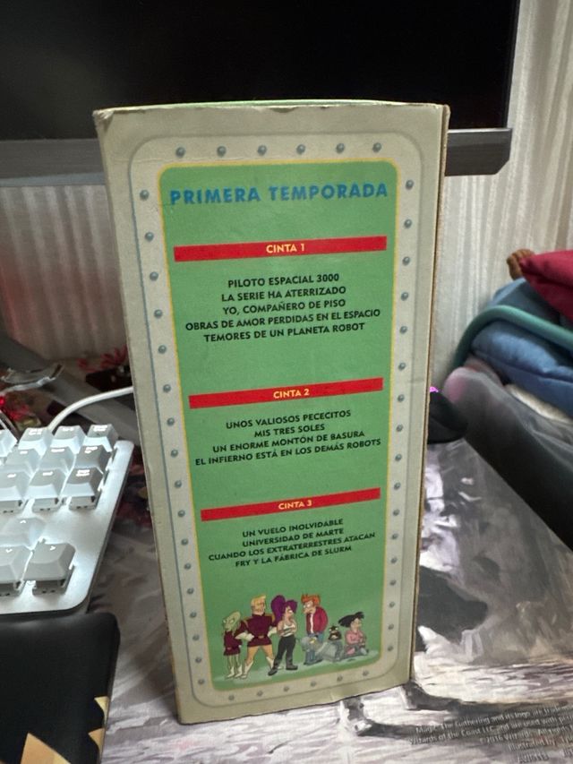 Primera temporada Futurama VHS