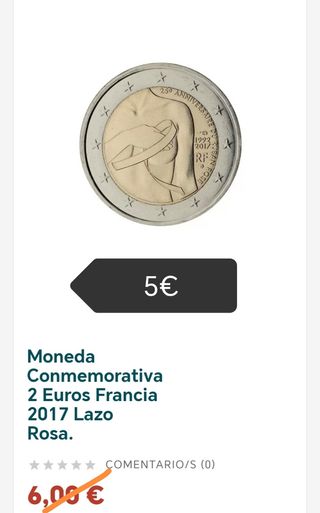 Monedas 2 Euros Francia