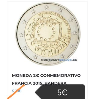 Monedas 2 Euros Francia