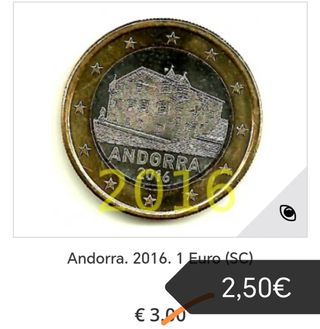Monedas Andorra