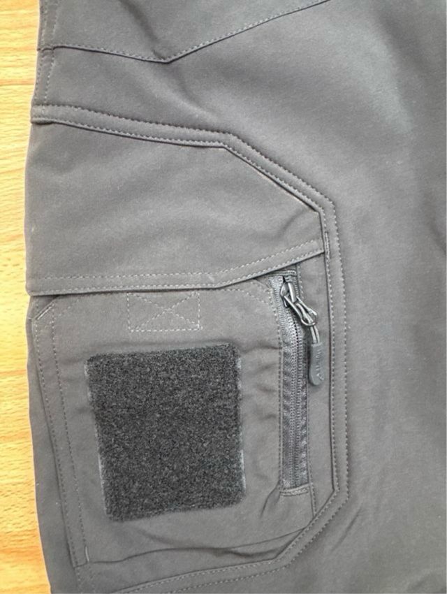 MilTec Pantalon Softshell 'Assault' Negro XL