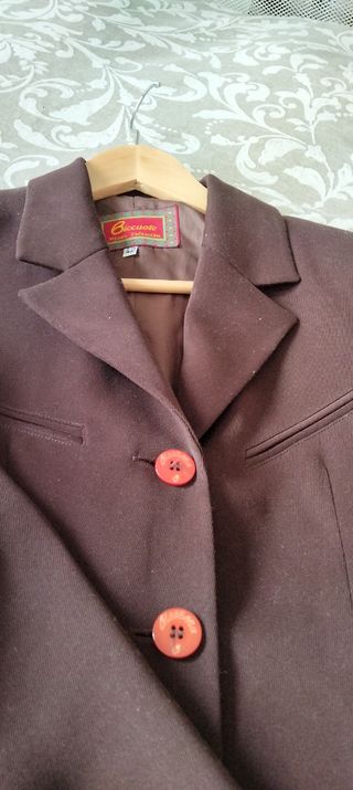 Chaqueta mujer marrón