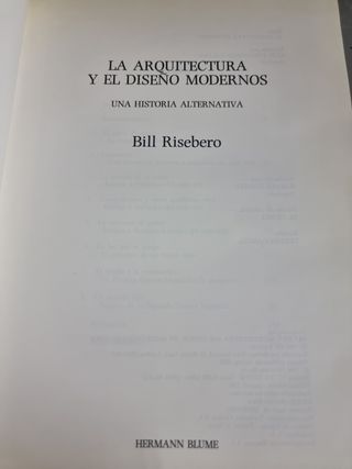 La arquitectura y el diseño modernos. Una historia