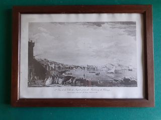 Quadri vedute di Napoli vintage