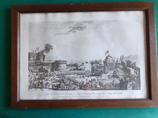 Quadri vedute di Napoli vintage