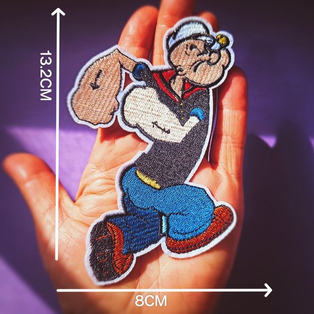 Parches bordados Popeye
