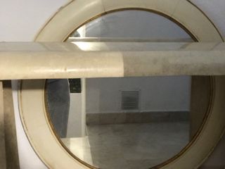 Consola piedra teselada yespejo estilo mid century