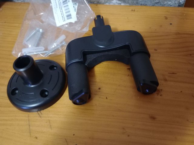 Colgador de sujeción a  pared para guitarras