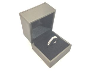 sortija oro 18k con piedra con diamante