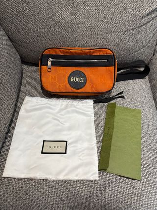 Riñonera gucci naranja 