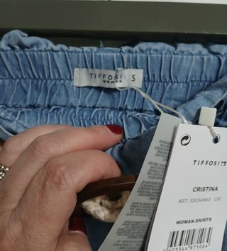 Falda vaquera Tiffosi
