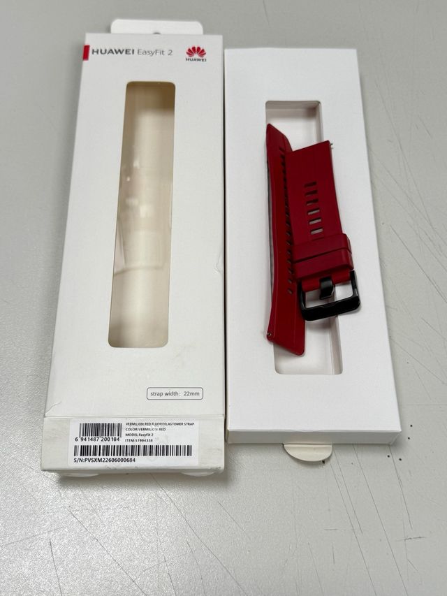 Correa Huawei Gt4 roja Original 22mm easyfit2