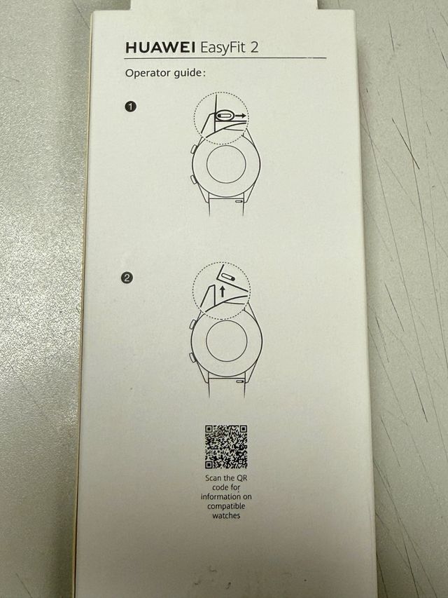 Correa Huawei Gt4 roja Original 22mm easyfit2