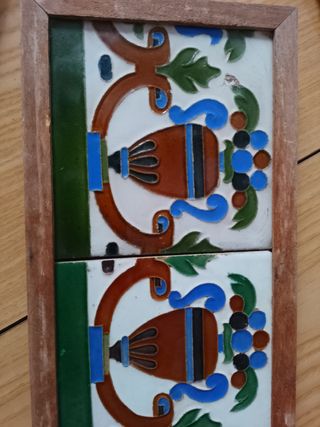 Azulejos cerámica vidriada de Triana