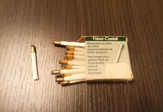 Antiguos Recambios Fibra de Vidrio FABER CASTELL
