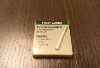 Antiguos Recambios Fibra de Vidrio FABER CASTELL