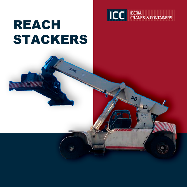 REACH STACKER TFC 45  – ENTREGA EN TÁNGER